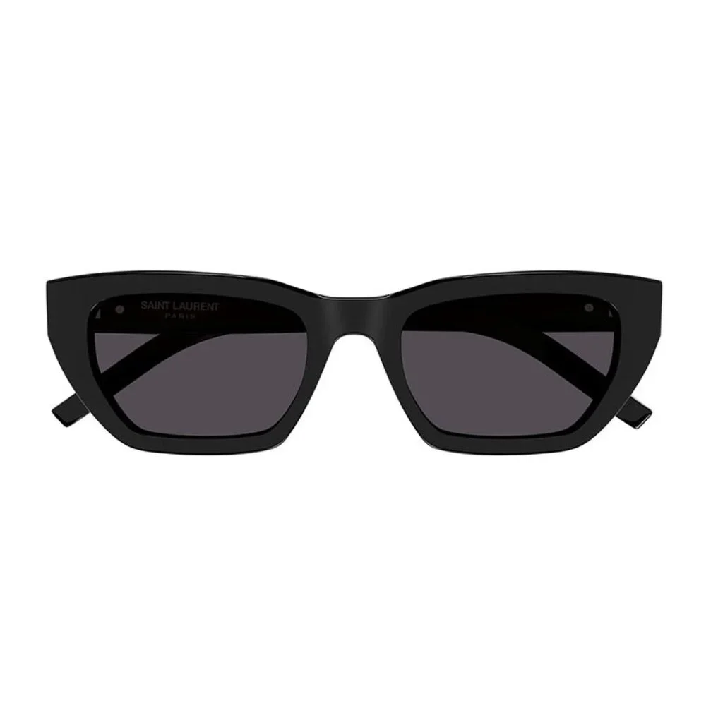 NEW SAINT LAURENT SUNGLASSES, WOMEN BLACK EYEWEAR SAINT LAURENT
